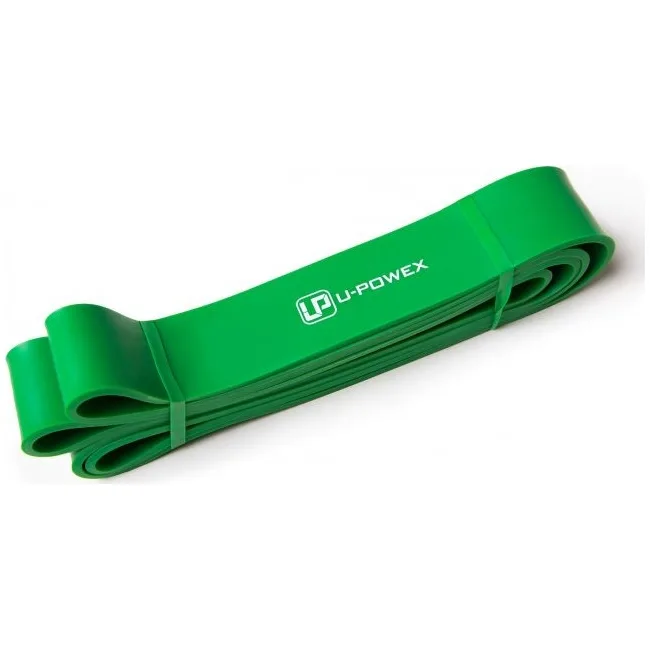 Резиновые петли для тренировок U-POWEX UP_1072 набор 2шт. Purple/Green (16-57kg)