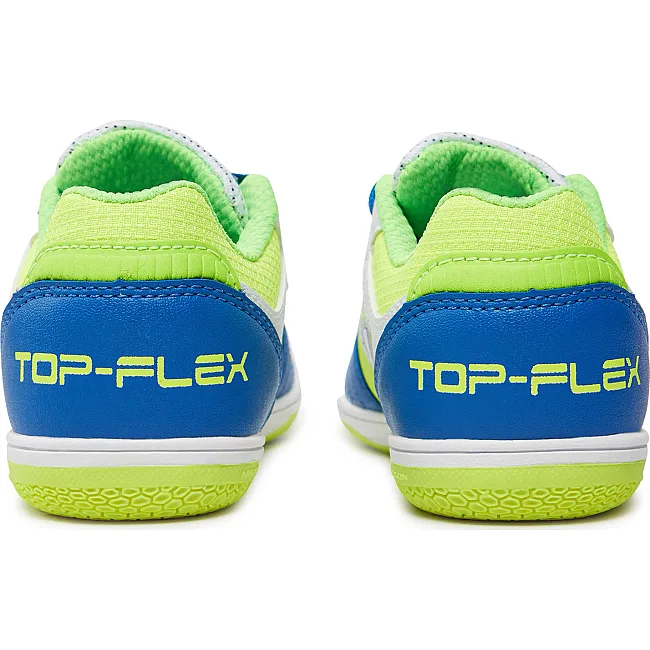 Футзалки дитячі Joma TOP FLEX білий, синій