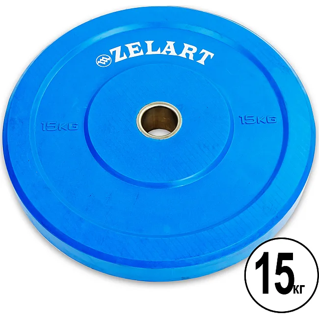 Бамперный диск резиновый

 ZELART
 Z-TOP TA-5125-15 51мм 15кг