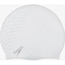Шапка для плавания Speedo BUBBLE ACTIVE + CAP AU белый OSFM