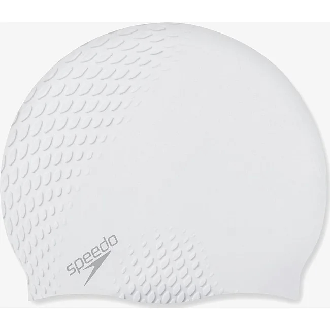 Шапка для плавання Speedo BUBBLE ACTIVE + CAP AU білий OSFM