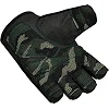 Перчатки для фитнеса RDX T2 Half Army Green PLUS