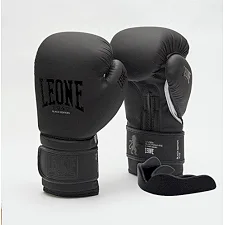Боксерські рукавиці Leone GN059 Black/White (капу в комплекті)