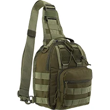 Сумка слінг тактична SP-SPORT ZK-5506 29х20х11см 6л (Оливковий)