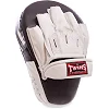 Лапа боксерская изогнутая тренировочная кожа TWINS PML10 18x27x4,5см 1 шт. (коричневый)