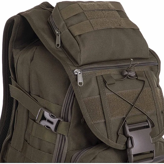 Штурмовой тактический рюкзак
 трехдневный SILVER KNIGHT TY-9900
 45х32х15,5см 23л (Оливковый)
