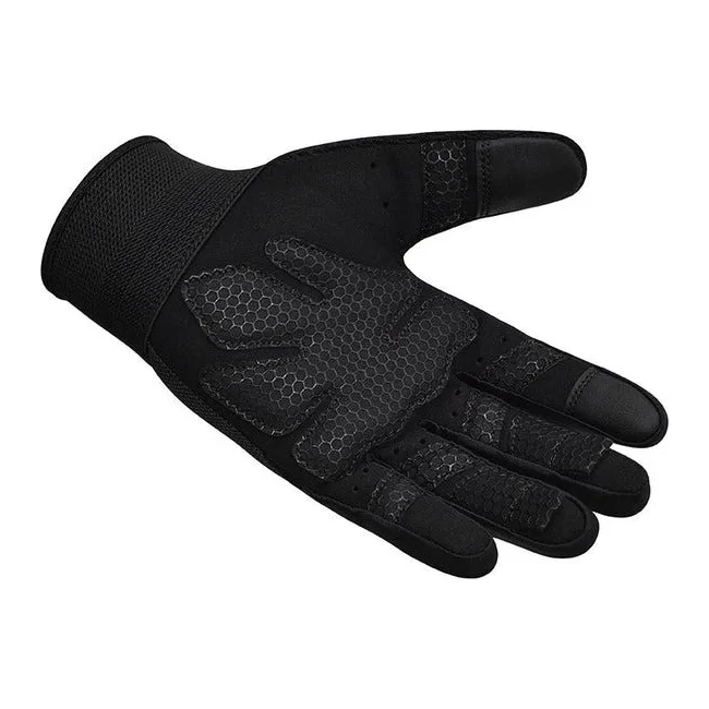 Перчатки для фитнеса RDX W1 Full Finger Plus Black
