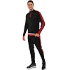 Спортивный костюм
 лонгслив на молнии и брюки LIDONG LD-2001 (Черный-красный)