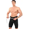 Пояс атлетический для отягощения текстильный с цепью и карабином EZOUS DIP BELT N-02 спинка-16см