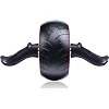 Ролик для пресса POWERPLAY 4326 с обратным механизмом AB Wheel Pro Черно-красное