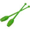 Булавы для художественной гимнастики 35см LINGO GM-4435 2штуки (Зеленый)