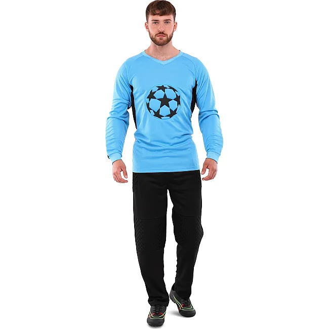 Форма вратарская свитер и штаны SP-SPORT GOAL CO-5906 026 (Голубой)