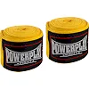Боксерские бинты PowerPlay 3047 Желтые Lycra (спандекс) (2,5-4,5м)