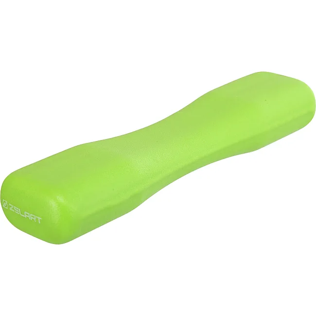 Гантель для фитнеса неопреновая MDbuddy TA-5322-2 2шт 1кг (Салатовый)