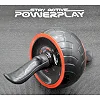 Ролик для пресса POWERPLAY 4326 с обратным механизмом AB Wheel Pro Черно-красное