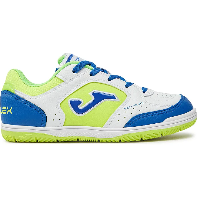 Футзалки дитячі Joma TOP FLEX білий, синій