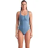 Купальник закрытый для женщин Arena SOLID SWIMSUIT CONTROL PRO BAC серый