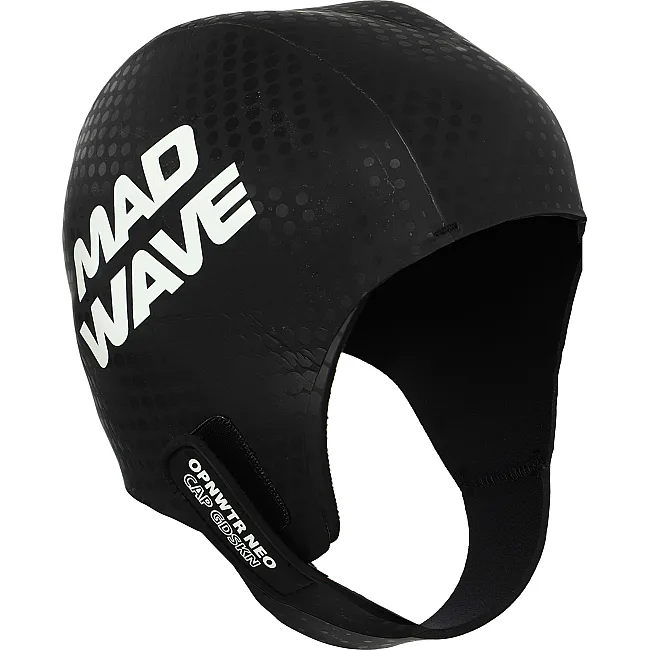 Шлем для триатлона и плавания на открытой воде MADWAVE

 OPNWTR NEO CAP GDSKN M204208 (Черный-белый)