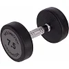 Гантель профессиональная
 с полиуретановым покрытием TECHNOGYM LN-1254-7_5 1шт 7,5кг