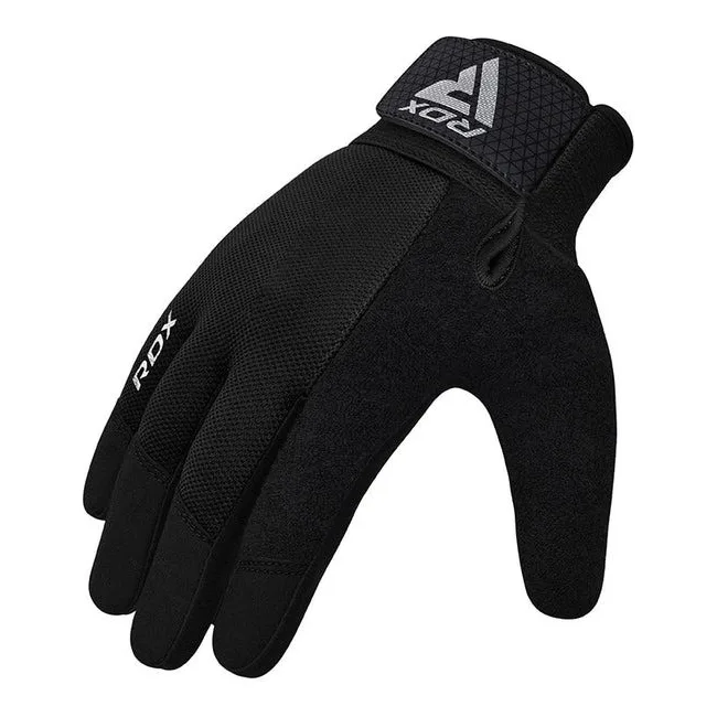 Перчатки для фитнеса RDX W1 Full Finger Plus Black