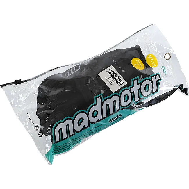 Моторукавички MADMOTOR MT-12 (Чорний)