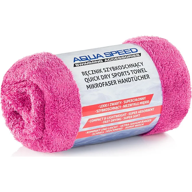 Полотенце Aqua Speed ​​DRY CORAL 7330 розовое 50x100см