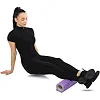 Роллер массажный цилиндр (ролик мфр) 45см Spine Roller SP-SPORT FI-9390 (Розовый)