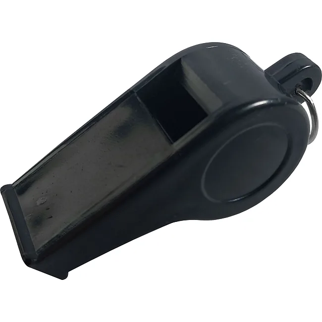Свисток арбитра пластиковый META Referee Plastic Whistle черный OFSM