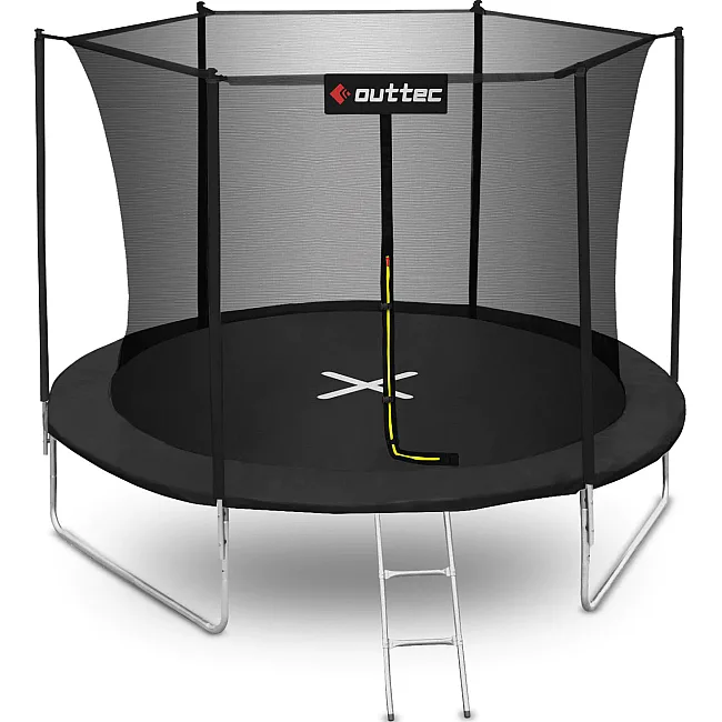 Батут OUTTEC Inside Net с внутренней сеткой 8 футов 252 см черный