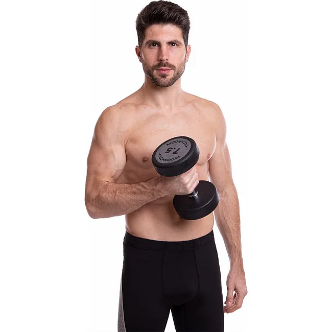 Гантель профессиональная
 с полиуретановым покрытием TECHNOGYM LN-1254-7_5 1шт 7,5кг
