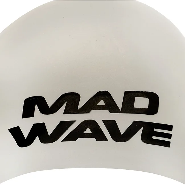 Шапочка для бассейна
 силиконовая стартовая MADWAVE

 SOFT FINA Approved M053301 (Серебряный)