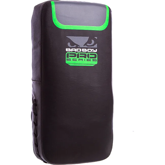 Макивара Прямая тренировочная для отработки ударов FLEX BAD BOYVL-8290 40x20x10см 1шт (Черный-зеленый)