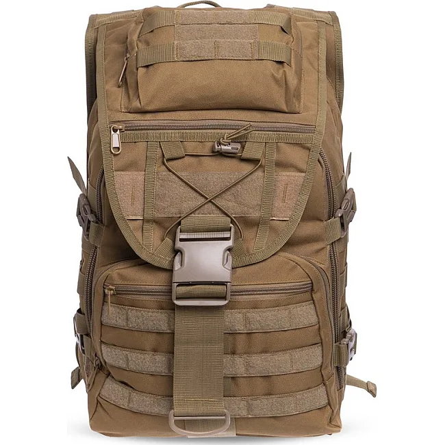 Штурмовой тактический рюкзак
 трехдневный SILVER KNIGHT TY-9900
 45х32х15,5см 23л (Оливковый)