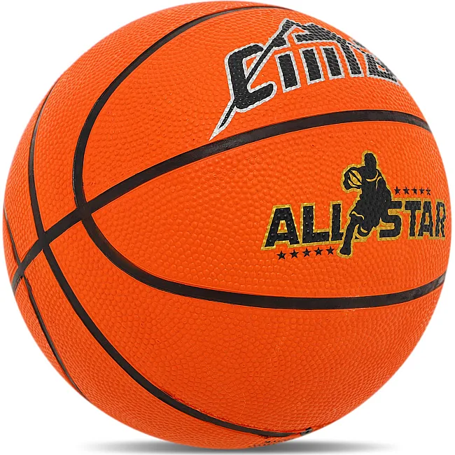 Баскетбольный мяч
 резиновый CIMA BA-8965 BASKET
 7 (Оранжевый)