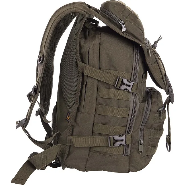 Штурмовой тактический рюкзак
 трехдневный SILVER KNIGHT TY-9900
 45х32х15,5см 23л (Оливковый)