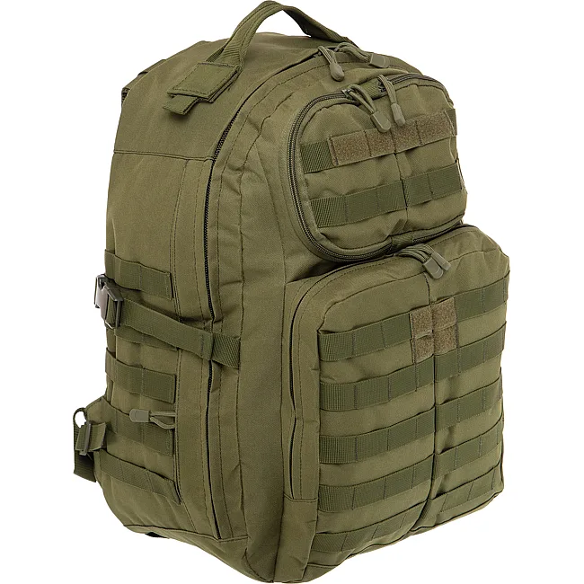 Штурмовой тактический рюкзак трехдневный MILITARY RANGERS ZK-9110 48x32x18см 28л (Оливковый)