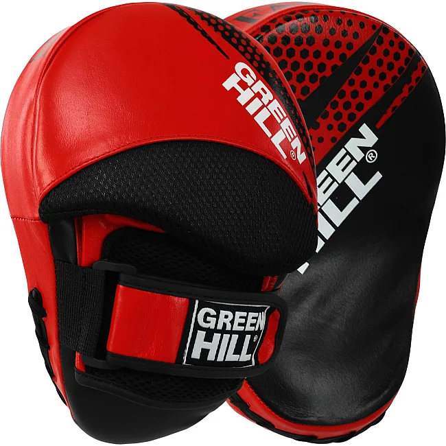 Лапы для бокса кожаные GREEN HILL BO-9791 2шт