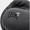 Боксерские перчатки Leone GN059 Black/White (капу в комплекте)