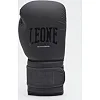 Боксерские перчатки Leone GN059 Black/White (капу в комплекте)