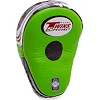Лапа боксерская изогнутая тренировочная кожа TWINS PML10 18x27x4,5см 1 шт. (коричневый)