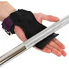 Накладки для подтягивания и тяги GRIPPS PRO EZOUS D-06 2шт (Черный-фиолетовый)