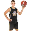 Детская баскетбольная форма
 NBA клуб Golden state warriors 30 BA-9963 (Черный-желтый)