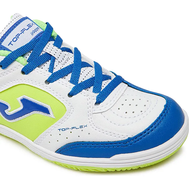 Футзалки дитячі Joma TOP FLEX білий, синій