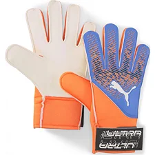 Вратарские перчатки PUMA ULTRA Grip 4 RC синий, оранжевый 10