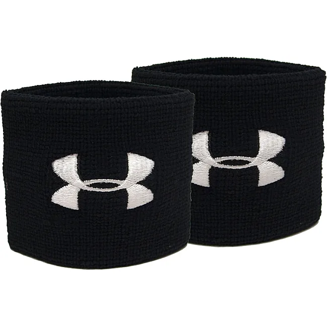 Напульсники UNDER ARMOUR Performance Wristbands-BLK чоловічі