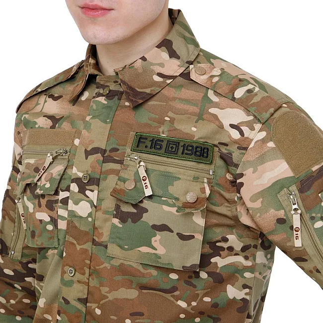 Костюм тактический (рубашка и брюки) MILITARY RANGERS

 ZK-SU1128 (Камуфляж Woodland)