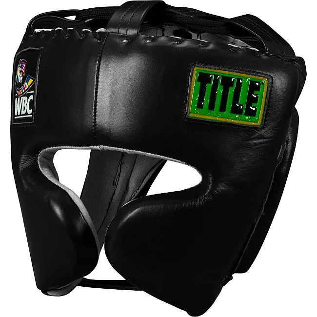 Боксерський шолом TITLE WBC Sparring Black