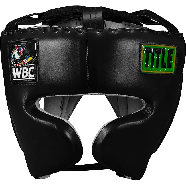 Боксерський шолом TITLE WBC Sparring Black