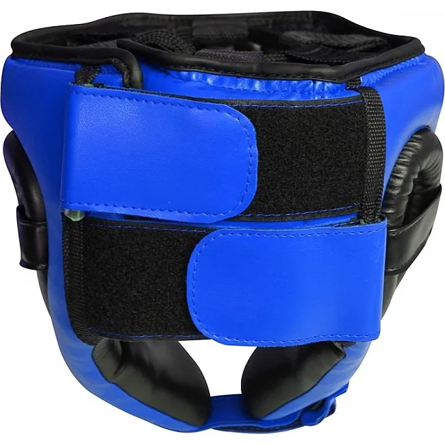 Детский шлем для бокса RDX Blue