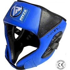 Детский шлем для бокса RDX Blue